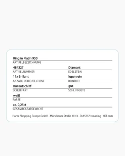 Brillantring 0,25 ct