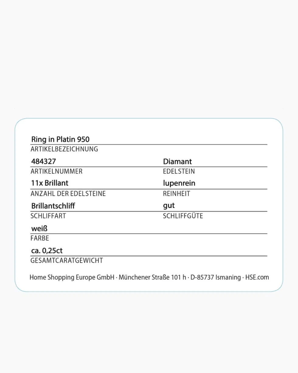 Brillantring 0,25 ct