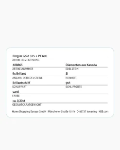 Brillantring 0,30 ct