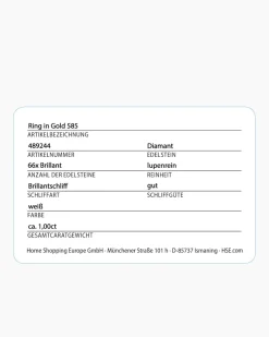 Brillantring 1,00 ct