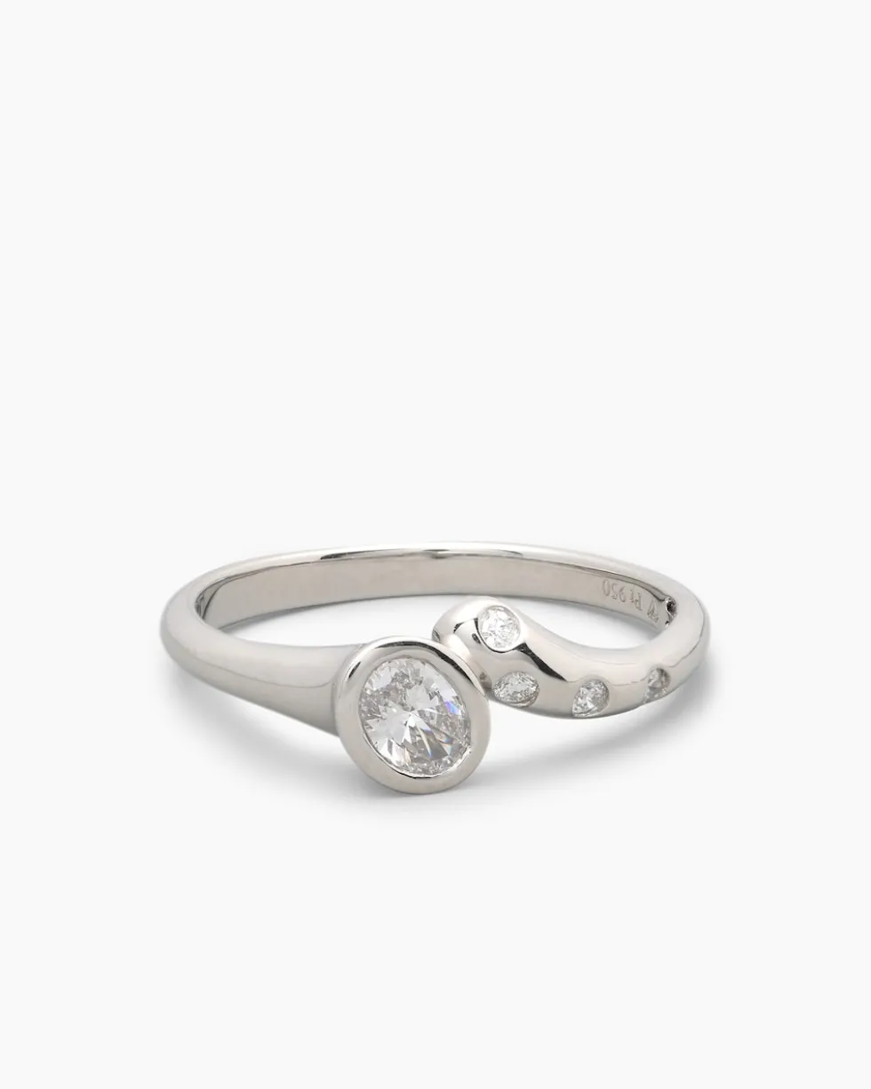 Brillantring 0,37 ct