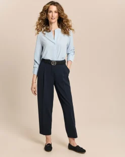 Bubble Crepe Bluse