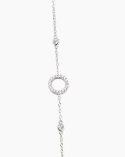 Buchstaben-Armband mit Zirkonia