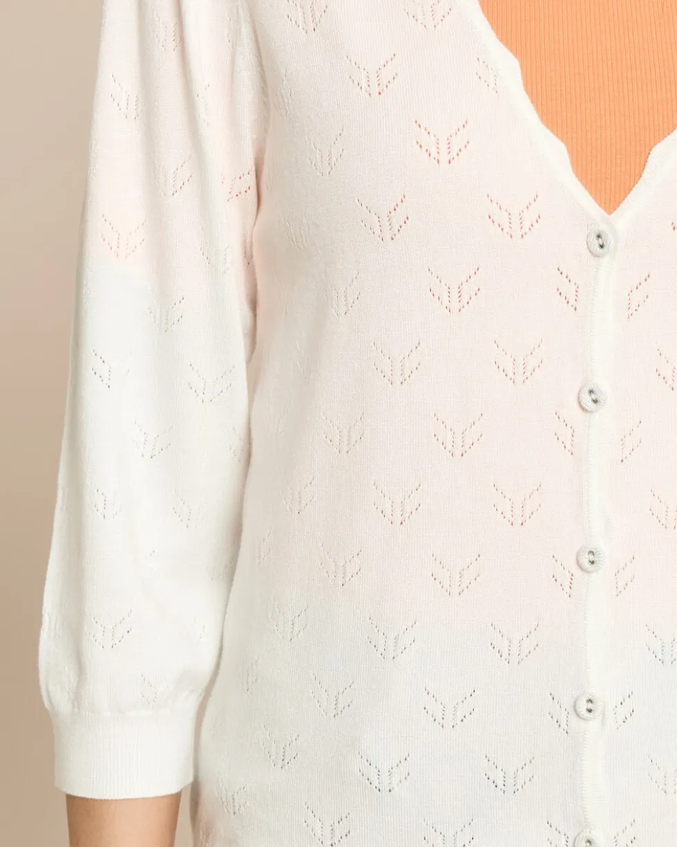 Cardigan Ajourstrick