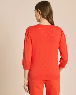 Cardigan Ajourstrick