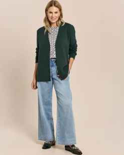 Cardigan in Midi-Länge