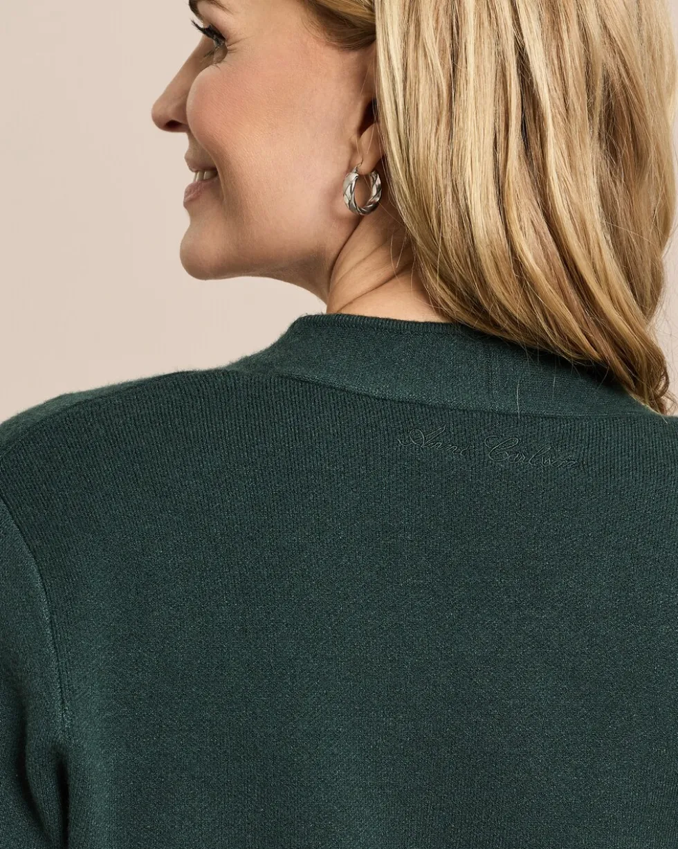 Cardigan in Midi-Länge