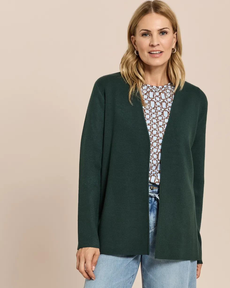 Cardigan in Midi-Länge