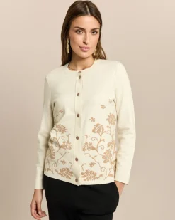Classic Cardigan Blumen