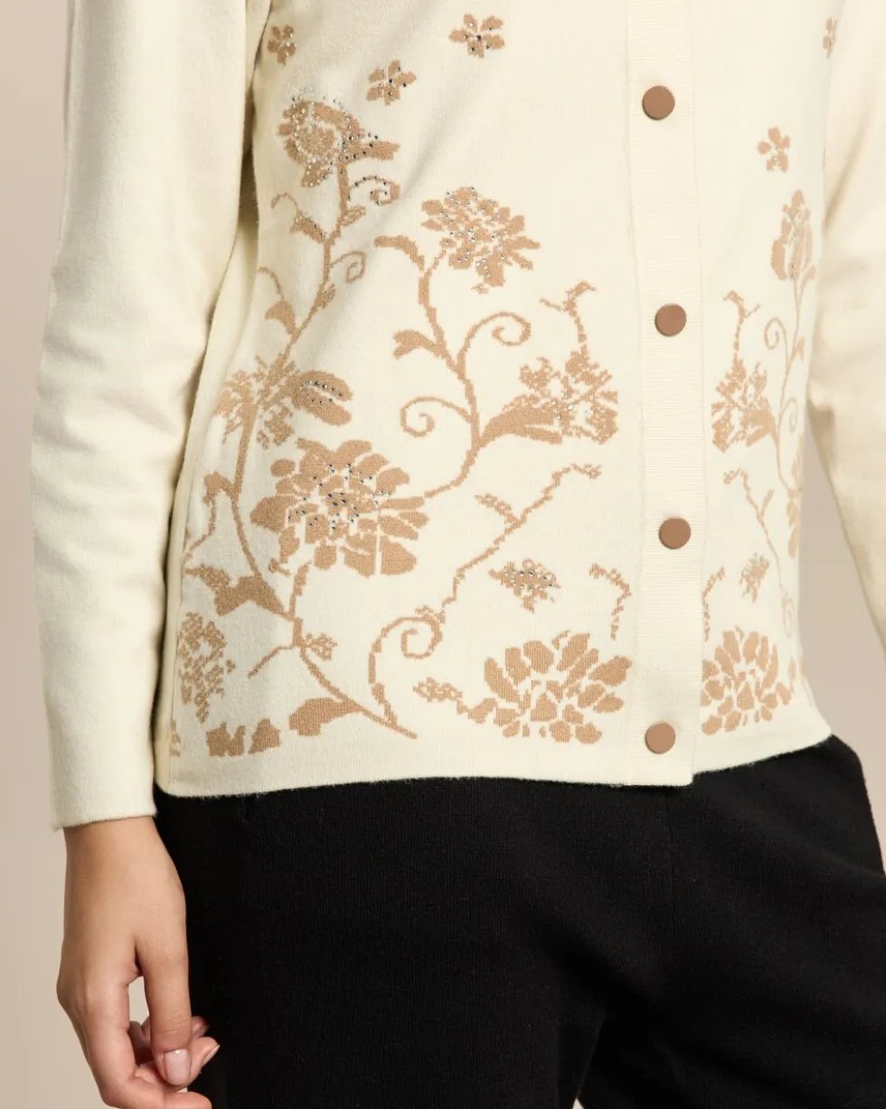 Classic Cardigan Blumen
