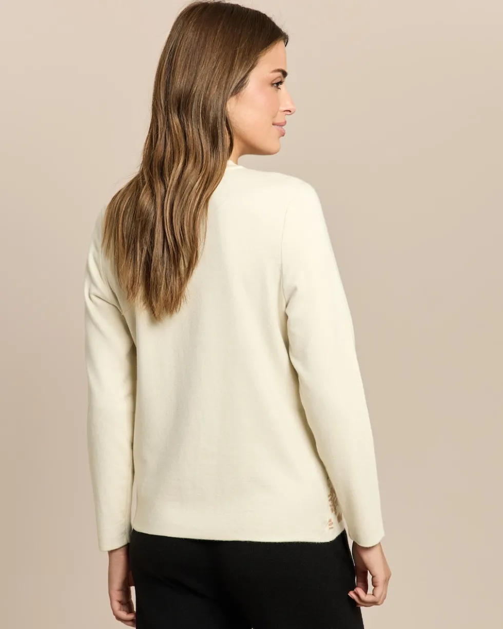Classic Cardigan Blumen