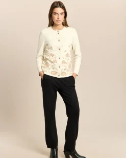 Classic Cardigan Blumen