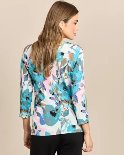 Classic Pullover Aquarell Druck