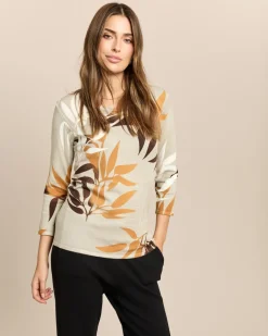 Classic Pullover Palmendruck