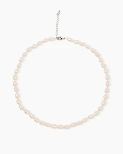 Collier aus Süßwasserzuchtperlen