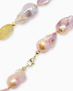 Collier aus Süßwasserzuchtperlen