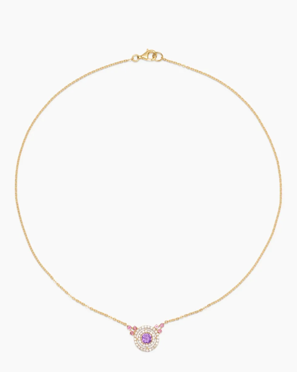 Collier mit Amethyst