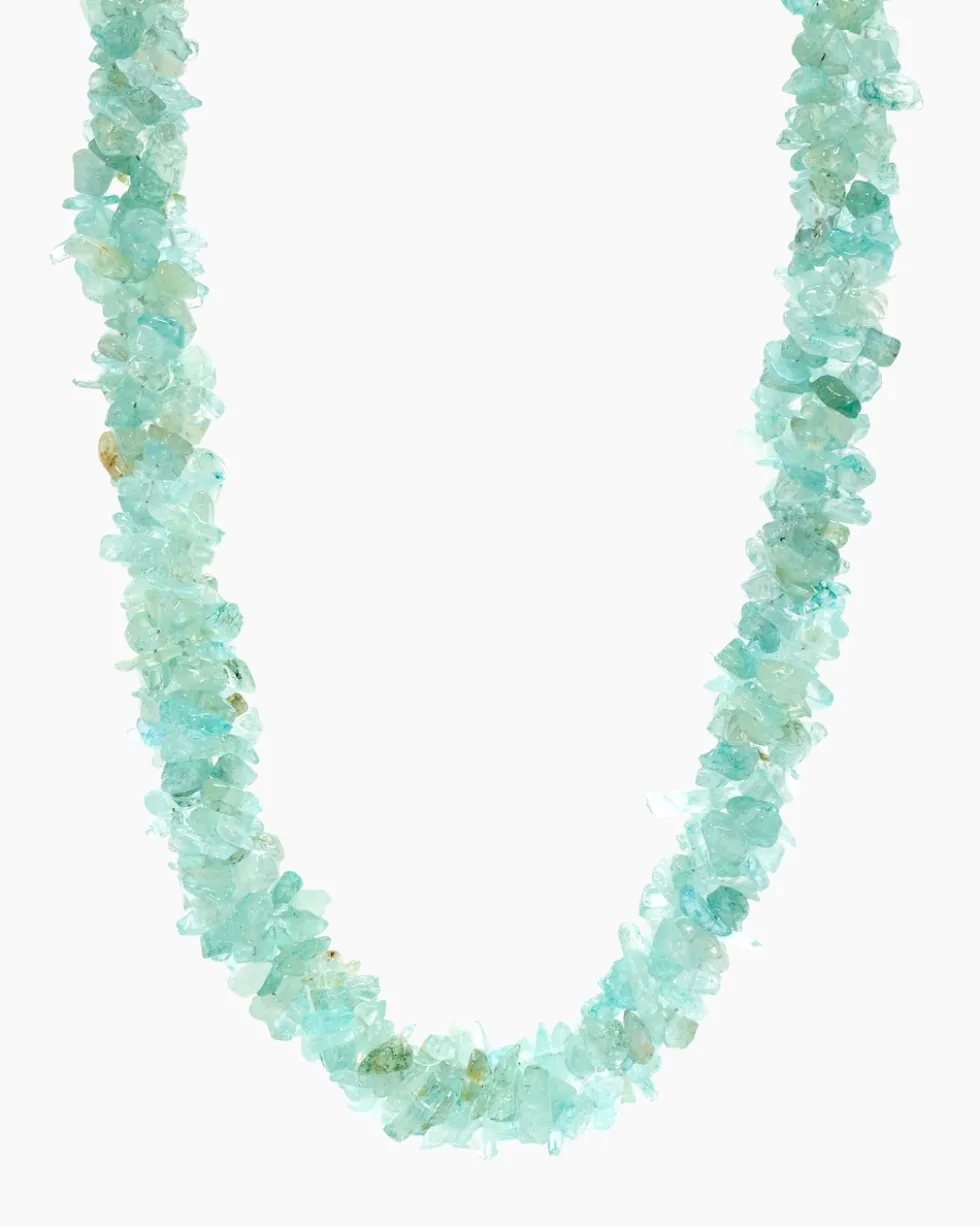 Collier mit Aquamarin