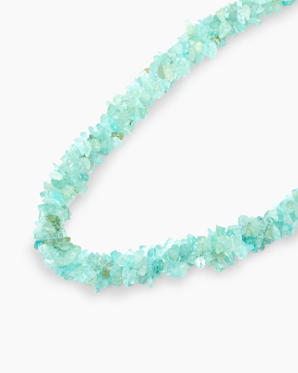 Collier mit Aquamarin