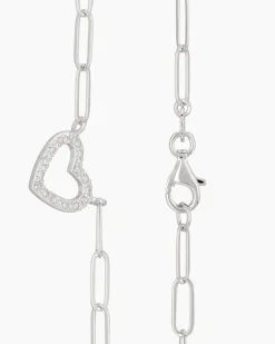 Collier mit Diamant-Anhänger 0,04 ct