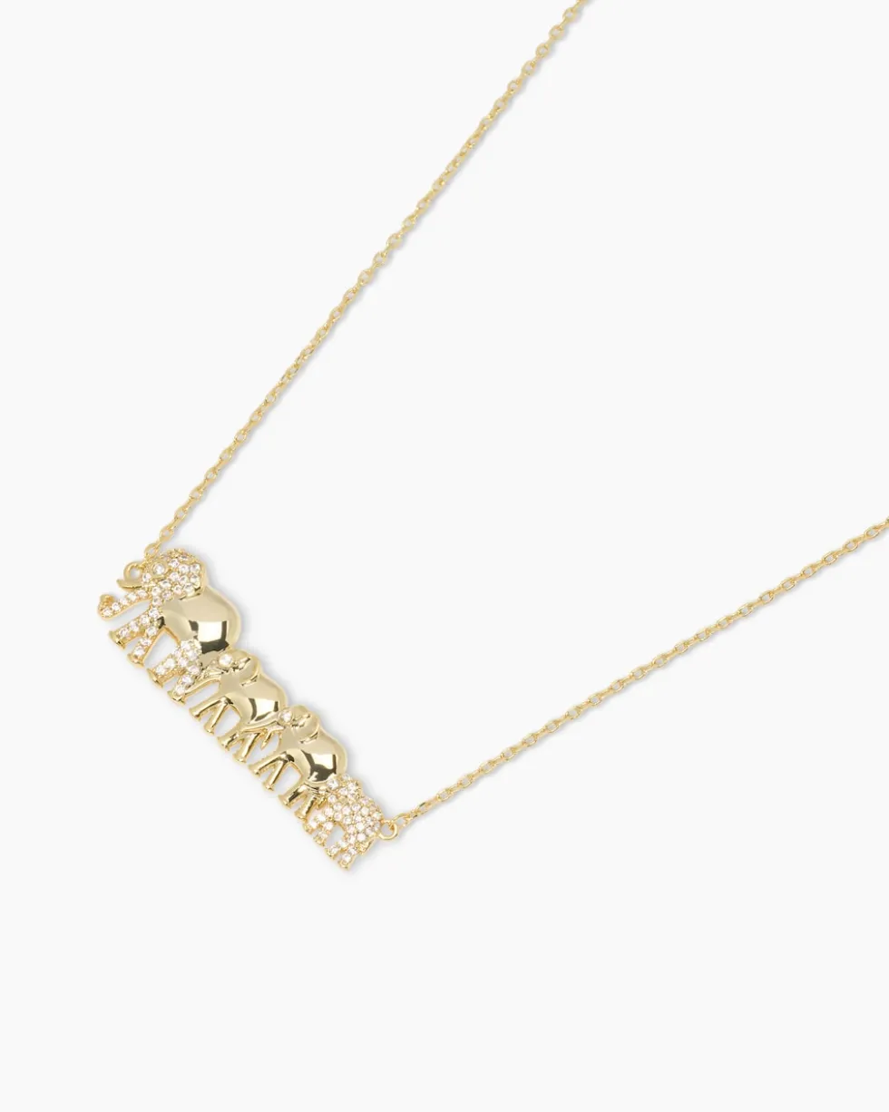 Collier mit Elefanten-Anhänger
