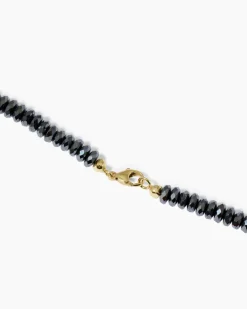 Collier mit Hämatit & SWZ-Perlen