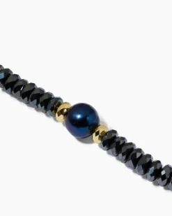 Collier mit Hämatit & SWZ-Perlen