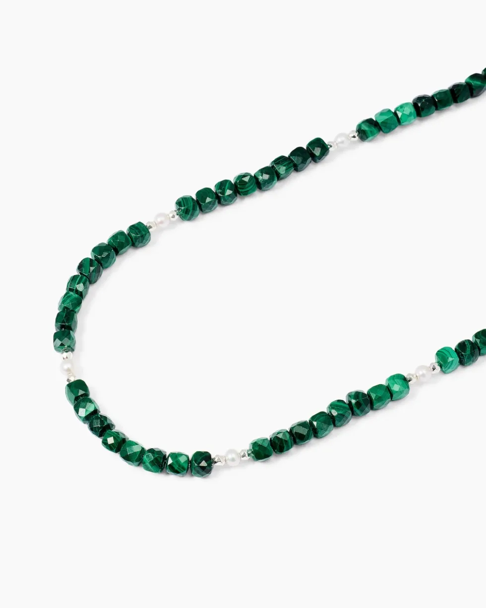 Collier mit Malachit