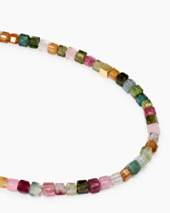 Collier mit Multi-Turmalin