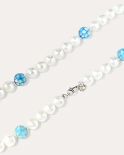 Collier mit Perlmutt & Aragonit