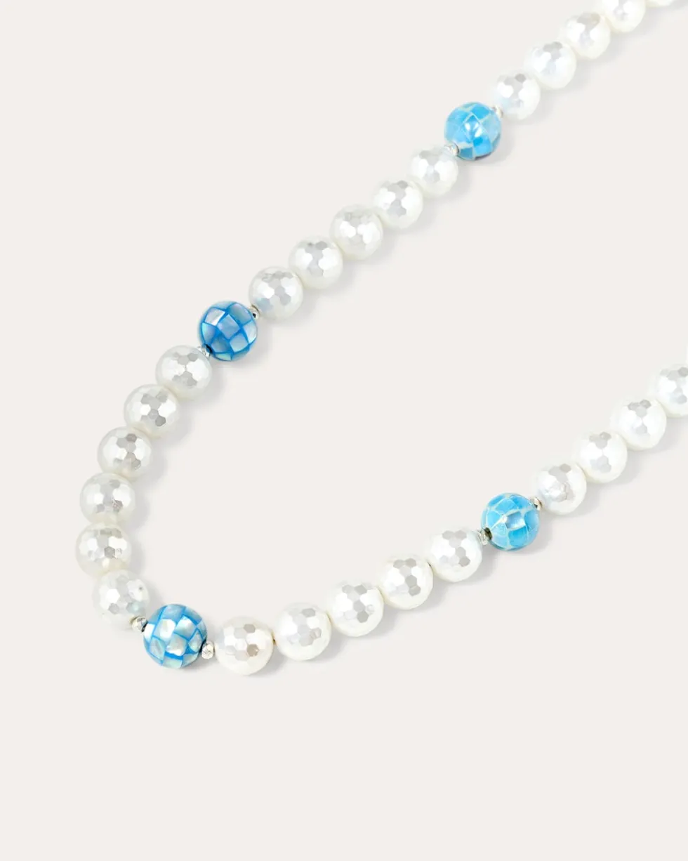Collier mit Perlmutt & Aragonit
