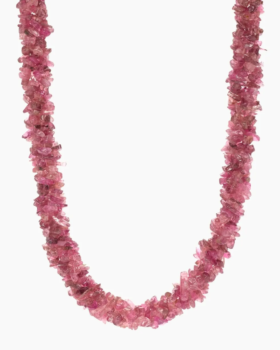Collier mit pink Turmalin
