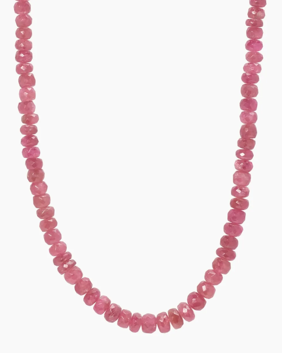 Collier mit Pink Turmalin