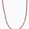 Collier mit Rhodolith