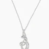 Collier mit skulpturalem Anhänger