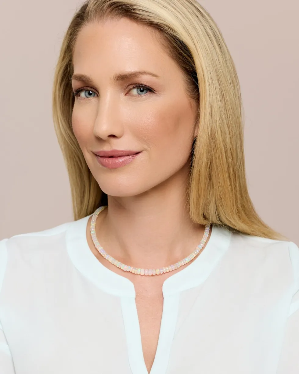 Collier mit Äthiopischem Opal