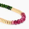 Collier mit Turmalin & Hämatit