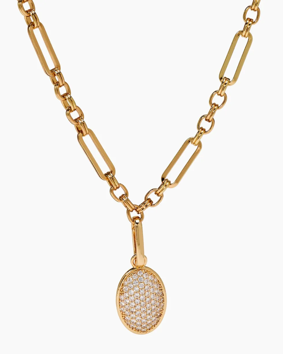 Collier mit Vario-Clip & Zirkonia