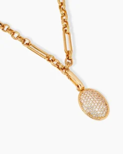 Collier mit Vario-Clip & Zirkonia
