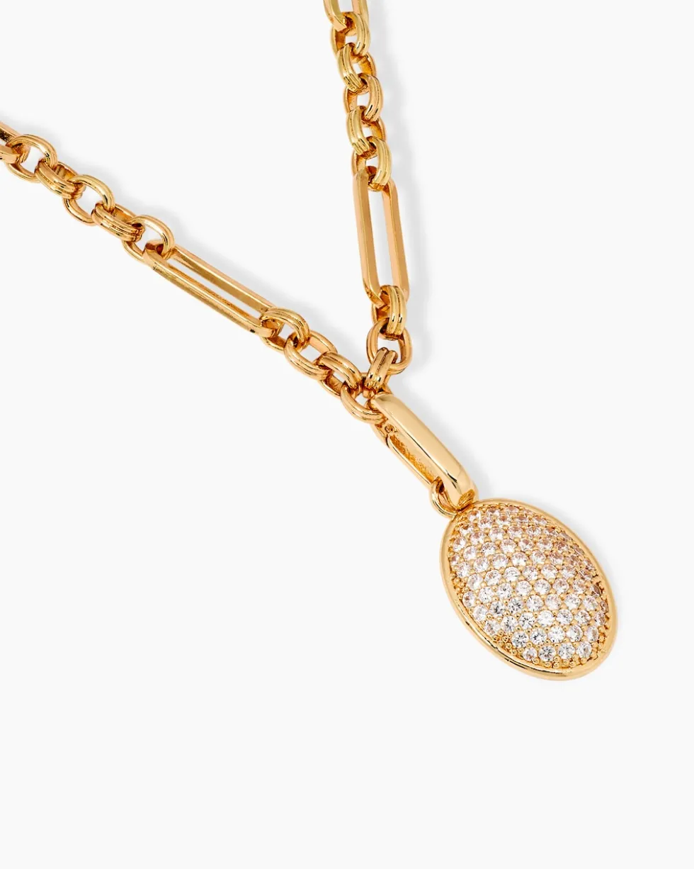 Collier mit Vario-Clip & Zirkonia