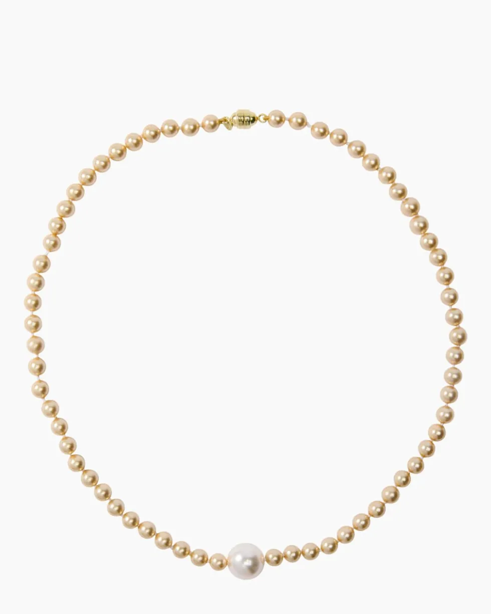 Collier MK-Perlen 12 mm & 6 mm