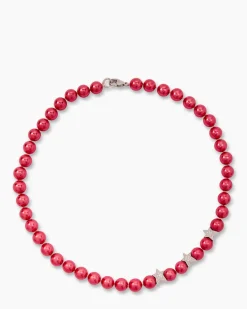 Collier MK-Perlen 10 mm & Zirkonia