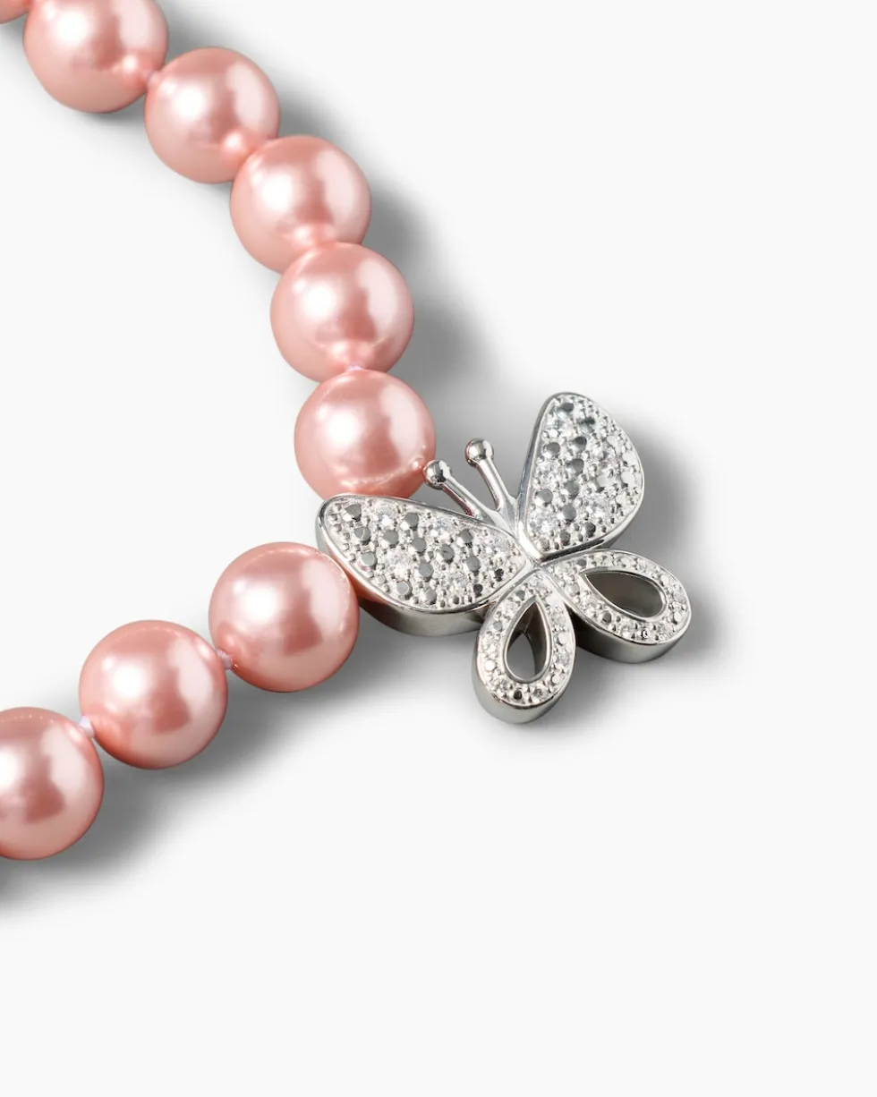Collier MK-Perlen 10mm & Zirkonia