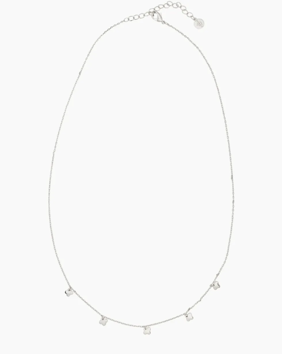 Collier-Set mit Zirkonia, 2tlg.