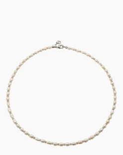 Collier SWZ-Perle & Zirkon