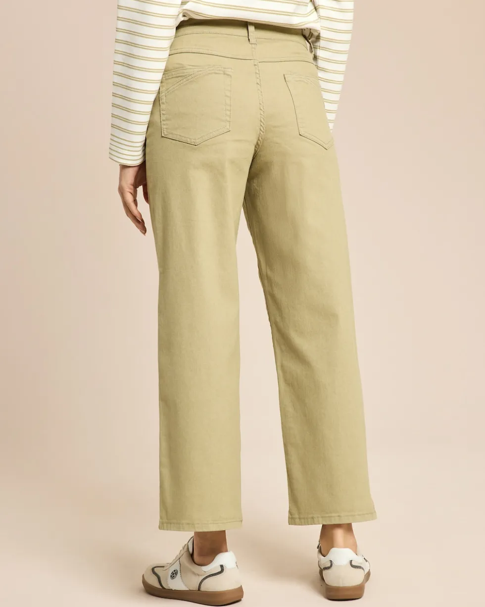 Color Denim 7/8-Hose