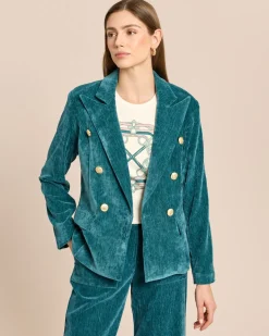 "Couture" Blazer Doublé Samt
