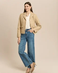 "Couture" Blazerjacke aus Bouclé