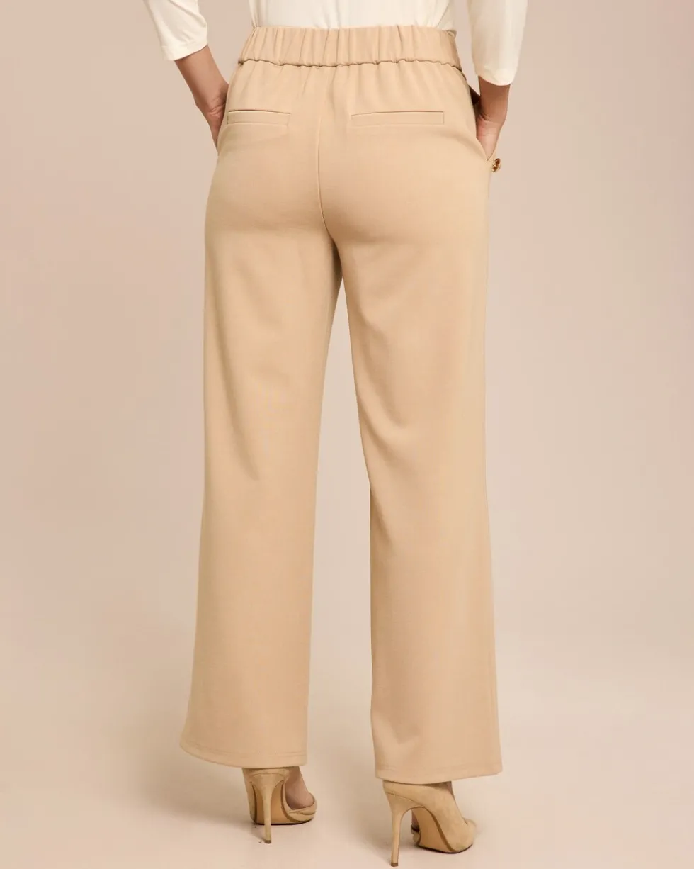 Couture Hose mit Knopfdetails