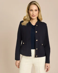 Couture Jacke mit Knopfdetails